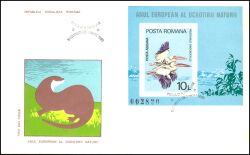 1980  Europäisches Naturschutzjahr:  Rosapelikan