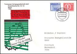 1990  2. Oktober - letzter Tag der DDR