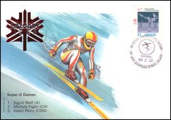 1988  Olympiade in Calgary - Super-G der Damen