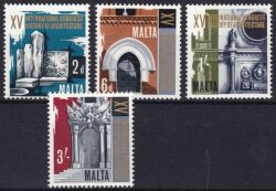 1967  Internationaler Kongreß der Architekturgeschichte auf Malta