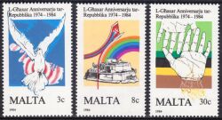 1984  10 Jahre Republik Malta