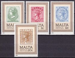 1985  100 Jahre Post von Malta