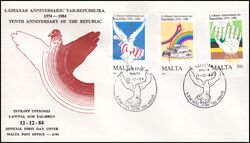 1984  10 Jahre Republik Malta