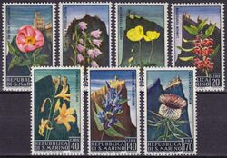 1967  Freimarken: Blumen