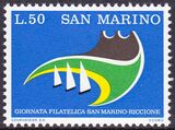 1974  Philatelietag San Marino - Riccione