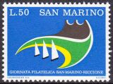 1974  Philatelietag San Marino - Riccione