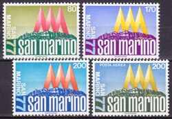 1977  Internationale Briefmarkenausstellung SAN MARINO `77