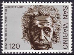 1979  100. Geburtstag von Albert Einstein