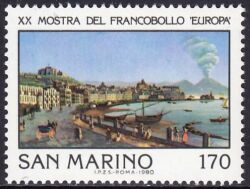 1980  Internationale Briefmarkenausstellung "Europa" in Neapel
