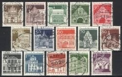 1966  Freimarken: Deutsche Bauwerke aus zwölf Jahrhunderten