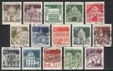 1966  Freimarken: Deutsche Bauwerke aus zwölf...