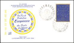 1963  10 Jahre Europäische Konvention für Menschenrechte