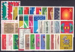 1969  Jahrgang - postfrisch *