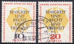 1957  Sitzung des Deutschen Bundestages in Berlin