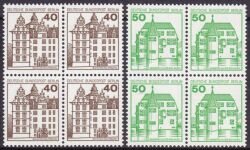 1980  Freimarken: Burgen & Schlösser aus Bogen