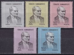 1970  Freimarken: Atatrk