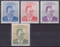 1971  Freimarken: Atatürk