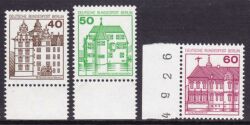 1979  Freimarken: Burgen und Schlösser aus Bogen