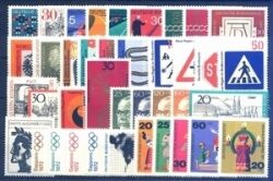 1971  Jahrgang - postfrisch ohne Freimarken "Unfallverhütung"
