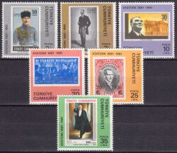 1981  100. Geburtstag von Atatürk