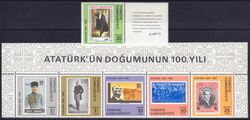1981  100. Geburtstag von Atatrk