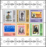 1981  100. Geburtstag von Atatürk
