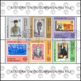 1981  100. Geburtstag von Atatürk