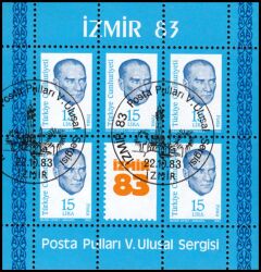 1983  Nationale Briefmarkenausstellung IZMIR `83