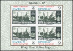 1985  Internationale Briefmarkenausstellung ISTANBUL `87