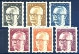 1972  Freimarken: Bundespräsident Gustav Heinemann