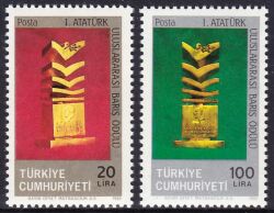 1986  Verleihung des Atatürk-Friedenspreises