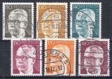 1972  Freimarken: Bundespräsident Gustav Heinemann