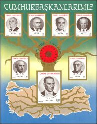 1987  Türkische Staatspräsidenten