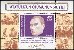 1988  50. Todestag von Kemal Atatürk