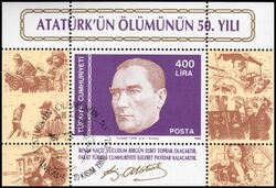 1988  50. Todestag von Kemal Atatürk