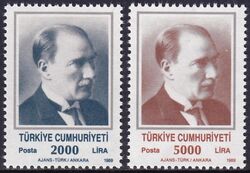 1989  Freimarken: Atatürk