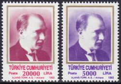 1993  Freimarken: Atatürk