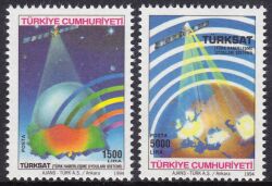 1994  Geplante Inbetriebnahme des Fernmeldesatelliten "Türksat"