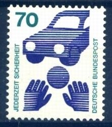 1973  Freimarken: Unfallverhtung