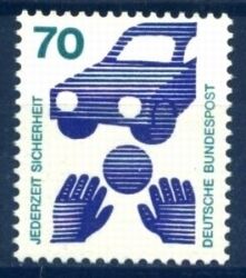 1973  Freimarken: Unfallverhütung