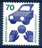 1973  Freimarken: Unfallverhütung