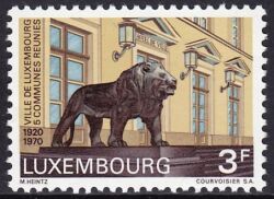 1970  Stadt Luxemburg - Zusammenschluß aus 5 Gemeinden