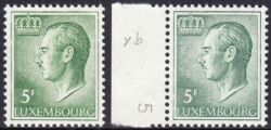 1971  Freimarken: Großherzog Jean von Luxemburg