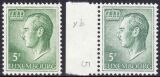 1971  Freimarken: Großherzog Jean von Luxemburg