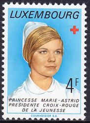 1974  Prinzessin Marie-Astrid - Rotes Kreuz