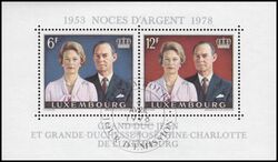 1978  Silberhochzeit des Großherzogpaares von Luxemburg