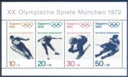 1971  Olympische Spiele 1972 in Sapporo und München - Block