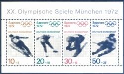 1971  Olympische Spiele 1972 in Sapporo und Mnchen - Block