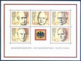 1982  Bundespräsidenten der BRD - Block