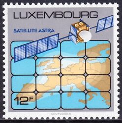 1989  Start des ersten europäischen Fernsehsatelliten ASTRA
